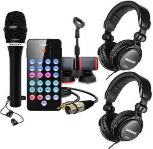 Icon Pro Audio LivePod Plus Bundle, (2) Tascam TH02 Bundle