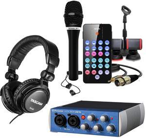 Icon Pro Audio LivePod Plus Bundle, Presonus AudioBox 96, Tascam TH02 Bundle
