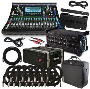 Allen-Heath SQ-5 Digital Mixer Stage Rig