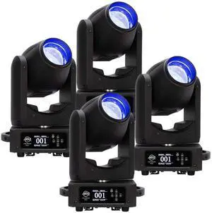 (4) American DJ VIZI Beam RX2 Moving Head Fixture Bundle