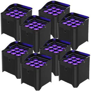 (8) Chauvet DJ Freedom Par H9 IP Bundle