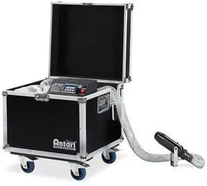 Antari S-500 Snow Machine with Wheeled Road Case, 2 Years Extended Warranty Bundle