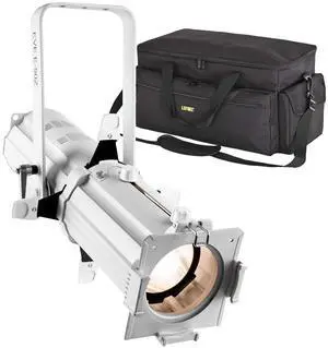 CHAUVET DJ EVE E-50Z 50W LED Ellipsoidal (White), LEFOR·Z Large DJ Equipment Gig Bag Cable Bundle