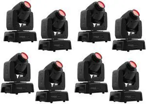(8) Chauvet DJ Intimidator Spot 110 Lightweight LED Moving Head