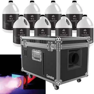 Chauvet DJ Cumulus Professional Low-lying Fog Machine with Low-Lying Fog Fluid Package