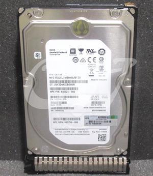 861754-B21 862140-001 846521-002 HPE 6TB 7.2K 12G ML 3.5" SAS Hard Drive  - (ZERO HOURS)
