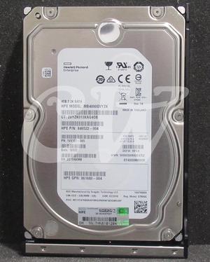 861683-B21 862133-001 846522-004 HPE 4TB 7.2K RPM 6Gbps 3.5" SATA HDD Hard Drive