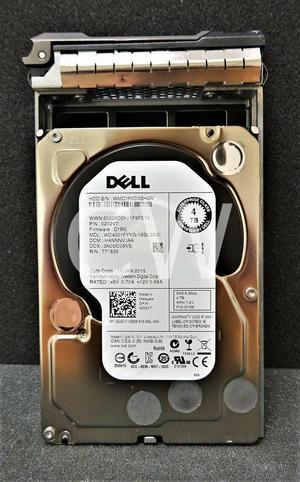 0-HOURS 202V7 WD4001FYYG Dell 4TB 7.2K 6Gbps 32MB Cache 3.5" SAS HDD Hard Drive