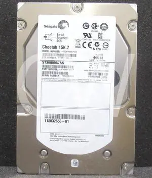 ST3600057SS Seagate CHEETAH 600GB 15K RPM 6Gb/s 3.5" SAS HDD Hard Drive 0-HOURS