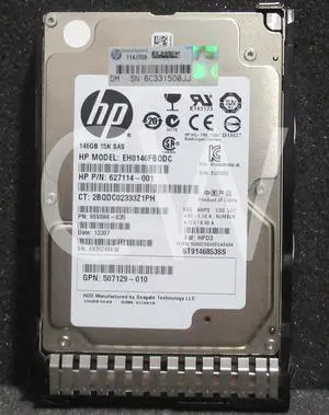 HP 652605-B21 653950-001 627114-001 146GB 15000RPM 6Gbps 2.5" SAS HDD Hard Drive