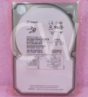 ST318436LWV Seagate BARRACUDA 9N2022-002 18.4GB 7.2K 68-Pin 4MB U160 SCSI 3.5" Hard Drive