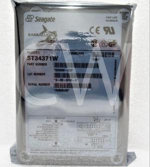 ST34371W Seagate 9C6006 4.3GB 7200RPM UltraWide SCSI 68-Pin 512KB 3.5"Hard Drive