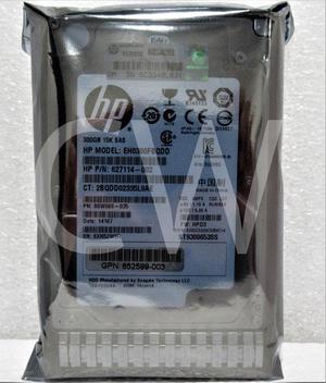 HP 627117-B21 EH0300FBQDD  300GB 15K RPM 6Gb/s 2.5" SAS SERVER HDD Hard Drive