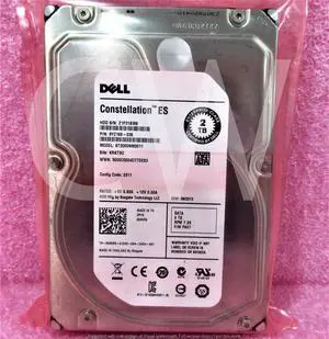 835R9 ST2000NM0011 DELL CONSTELLATION 2TB 7.2KRPM 6Gbps 3.5"SATA HDD Hard Drive