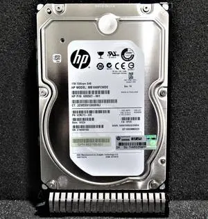 461137-B21 HP MB1000FCWDE 1TB 7.2KRPM 6Gb/s 3.5"SAS SERVERHDD Hard Drive W/Caddy