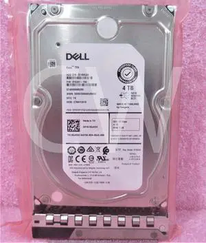 5JH5X ST4000NM0295 Dell 4TB 7.2KRPM 12Gb/s 3.5"SAS SERVER HDD Hard Drive W/Caddy