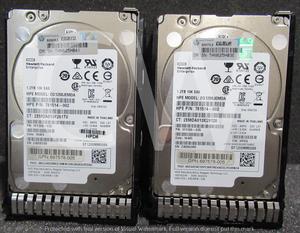 LOT OF 10 - HP 718292-001 718162-B21 1.2TB 10K RPM 6Gb/s 2.5" SAS Hard Drive