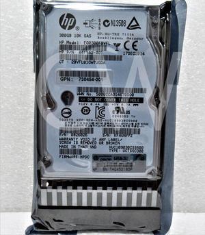 507127-B21 641552-001 E2D55A HP MSA 300GB 10K RPM 6Gbps DP 2.5" SAS Hard Drive