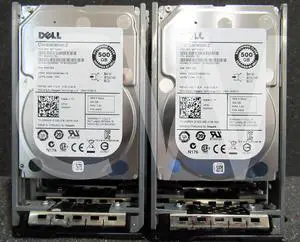 LOT OF 10 - Dell 55RMX ST9500620SS 500GB 7.2K RPM 6Gb/s 2.5" SAS HDD Hard Drive