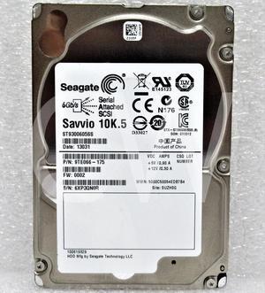 0-HOURS ST9300605SS 9TE066 Seagate 300GB 10K RPM 6Gbps 2.5" SAS HDD Hard Drive
