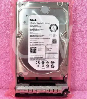 R7FKF ST2000NM0005 DELL HDD V4 2TB 7.2K RPM 12Gbps 3.5" SAS Hard Drive W/Caddy