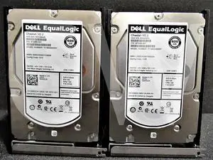 LOT OF 10-WK0CR ST3600002SS Dell EQL 600GB 10K RPM 6Gb/s 3.5" SAS HDD Hard Drive