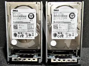LOT OF 10 - Dell 6DFD8 MK1401GRRB 146GB 15K RPM 6Gb/s 2.5" SAS HDD Hard Drive