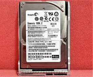 ST9146802SS 9F6066 Seagate SAVVIO 146GB 10K RPM 3Gb/s 2.5"SAS Hard Drive W/Caddy