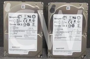 LOT OF 10-ST9300605SS Seagate 9TE066 300GB 10K RPM 6Gbps 2.5" SAS HDD Hard Drive