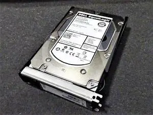WK0CR ST3600002SS Dell EQL 600GB 10K RPM 6Gb/s 3.5" SAS HDD Hard Drive W/Caddy