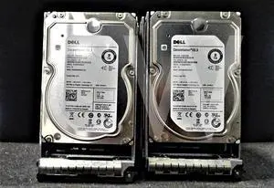 LOT OF 10 - Dell 1P7DP ST2000NM0023 2TB 7200RPM 6Gbps 3.5" SAS SERVER Hard Drive