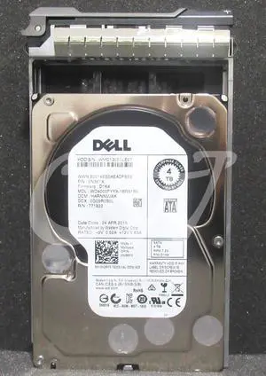 0-HOURS N36YX WD4000FYYX Dell 4TB 7200RPM 6Gbps 3.5" SATA SERVER HDD Hard Drive