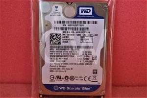 WD2500BPVT Western Digital VXWV3 250GB 5400RPM 3Gbps 2.5" SATA Hard Drive