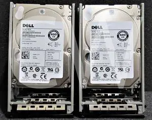 LOT OF 10 - DELL 7YX58 ST600MM0006 600GB 10K RPM 6Gb/s 2.5" SAS HDD Hard Drive