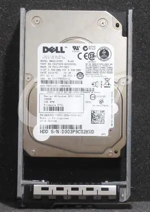 K532N 0K532N Dell 146GB 15K RPM 6Gb/s 2.5" SAS SERVER HDD Hard Drive