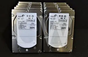 LOT OF 10-Seagate ST3450857SS 9FM066 450GB 15K RPM 6Gb/s 3.5" SAS HDD Hard Drive