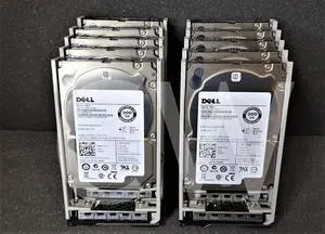 LOT OF 10 - 745GC ST9300605SS Dell 300GB 10K RPM 6Gb/s 2.5" SAS HDD Hard Drive