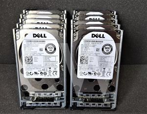 LOT OF 10 - 96G91 WD6001BKHG Dell 600GB 10000RPM 6Gbps 2.5" SAS HDD Hard Drive