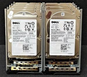 LOT OF 10-7T0DW ST9600204SS Dell 600GB 10KRPM 6Gb/s SAS 2.5"SERVER HDD HardDrive