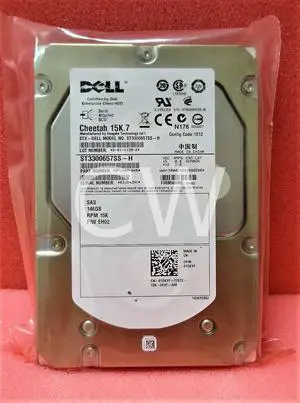 1DKVF ST3300657SS Dell 146GB 15000RPM 6Gbps 3.5" SAS SERVER HDD Hard Drive