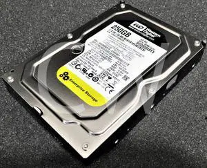0-HOURS WD2503ABYX Western Digital 250GB 7200RPM 3Gbps 3.5" SATA HDD Hard Drive