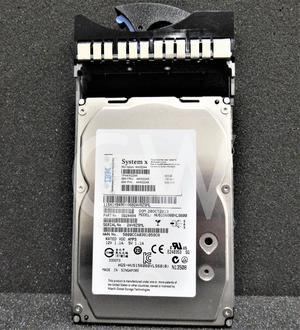 0-HOURS IBM 44W2244 44W2245 44W2248 600GB 15000RPM 6Gbps 3.5" SAS Hard Drive