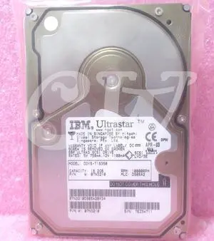 DDYS-T18350 IBM Ultrastar 18.2GB 10K Ultra-160 4MB 80-pin 3.5in SCSI Hard Drive