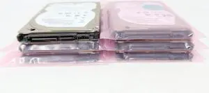 LOT of 6 ST9250410ASG Seagate Momentus 250GB 2.5" SATA 7.2K 3G Hard Drive