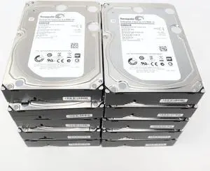 Lot of 10 ST6000NM0034 Seagate 6TB SAS 3.5" 7.2K 12G 512e Hard Drive 1HT27Z-001