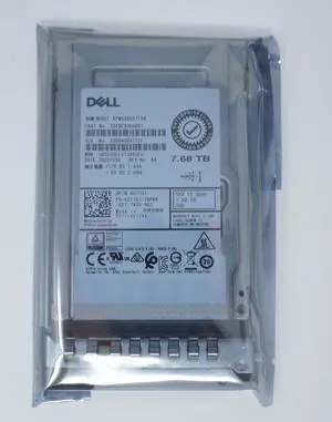 GT7GT Dell 7.68TB SAS 12G 2.5 RI SSD KPM5XRUG7T68 G14-G16 Solid State Drive