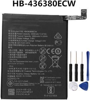 Replacement Battery for Huawei P30 Battery, HB436380ECW