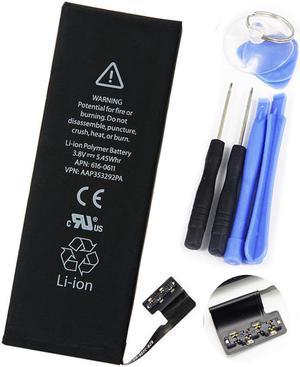 New OEM Replacement Battery for iPhone 5  with Free Tools Kit, 1440mAh