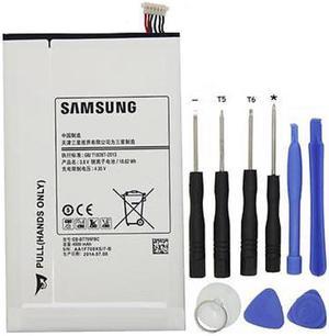 Samsung Galaxy Tab S 8.4" Replacement Battery with tools, SM-T700 T701 T705, EB-BT705FBE, 4900mAh