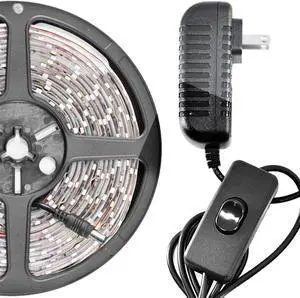 6' ft Cool White Store Sign Retail Counter On/Off Switch LED Strip Lighting SMD3528 Wall Plug New - Storefront Windows Glass Displays DJ Bar/Night Clubs Restaurants Hotels Waterproof 220V